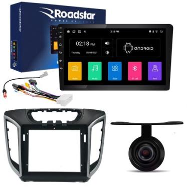 Imagem de COMP Kit Multimídia 2 Din 9" Android USB GPS Bluetooth Creta + câmera 