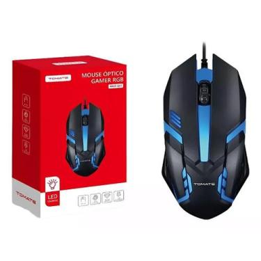 Imagem de Mouse Óptico Gamer 1200DPI RGB com Fio - Modelo MMO-G03 da Marca Tomat