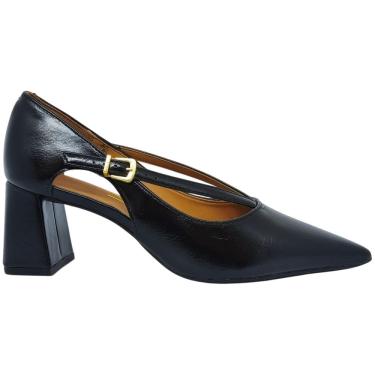 Imagem de Sapato Feminino Scarpin Casual Social Dia a Dia Passeio Trabalho Bico Fino Salto Bloco...