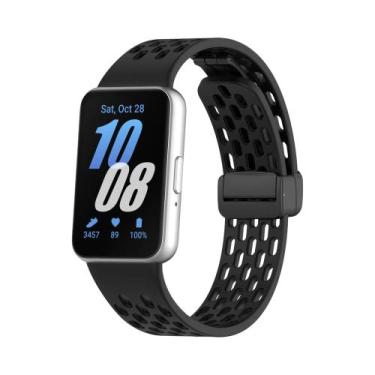 Imagem de Pulseira De Substituição Para Samsung Galaxy Fit 3, Faixa De Silicone 