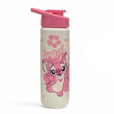 Imagem de Garrafa de Água Squeeze Stitch Angel 700ml Escolar Academia - Plasdura