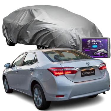 Imagem de Capa Impermeável Para Carro Corolla 2015 a 2024 AntiUv com Forro Centr