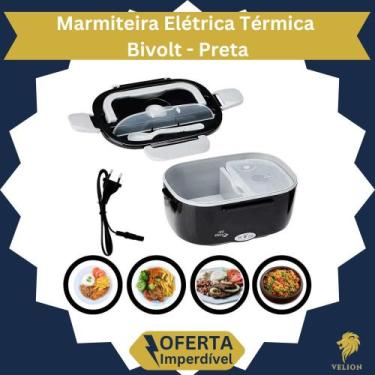 Imagem de Marmita Elétrica Térmica Bivolt Portátil Marmiteira Aquecimento Rápido