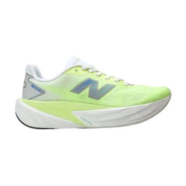 Imagem de Tênis New Balance Fuelcell Rebel V5 Feminino -, 37, Verde claro