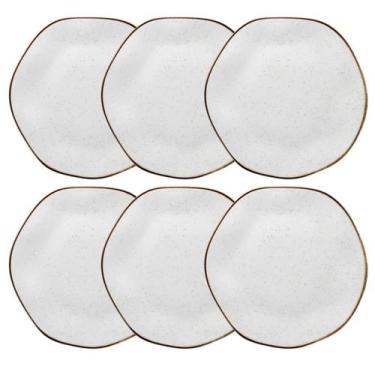 Imagem de Conjunto 6 Pratos Rasos 27,5cm Ryo Maresia Oxford