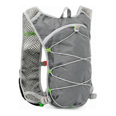 Imagem de Mochila de Hidratação Esportiva 6L com Reservatório 2L e Faixas Reflet