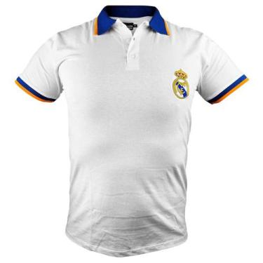 Imagem de Camiseta Polo Real Madrid Licenciada Masculino Adulto Original - Balbo