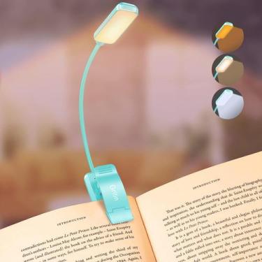Imagem de Book Light Gritin 9 LED recarregável com 3 temperaturas de cor