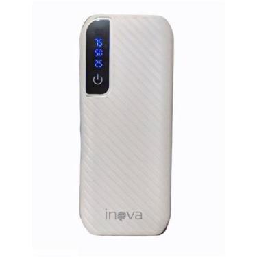 Imagem de Carregador Portátil Power Bank Inova 10000 mAh POW-1067, Branco