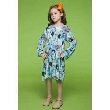 Imagem de Vestido Manga Longa "Elefante" - Saia de Filó, 2