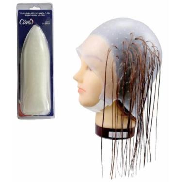 Imagem de Touca Para Mechas Luzes Reflexo Alinhado Silicone - Santa Clara