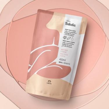Imagem de Refil Creme Desodorante Nutritivo para o Corpo Tododia Noz Pecã e Caca