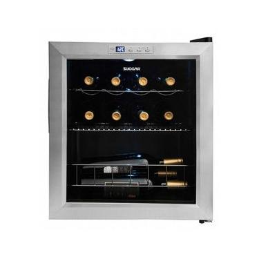Imagem de Adega Climatizada Suggar AD1522IX 13 Garrafas Inox com Controle de Temperatura Digital 220V