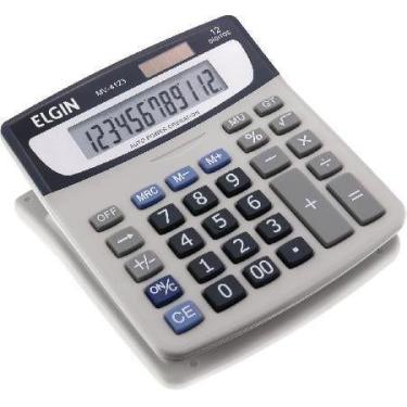 Imagem de Calculadora De Mesa 12 Digitos Mv-4123 - ELGIN