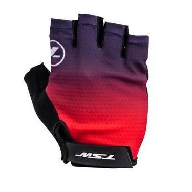 Imagem de Luva ciclismo dm vermelho/violeta - TSW, G