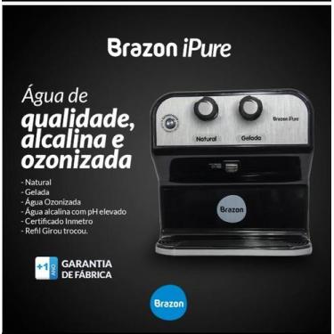 Imagem de Purificador de agua brason ipure alcalina e com ozonio, 110V
