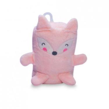 Imagem de Cobertor Infantil Amigo Raposa - Camesa, Rosa