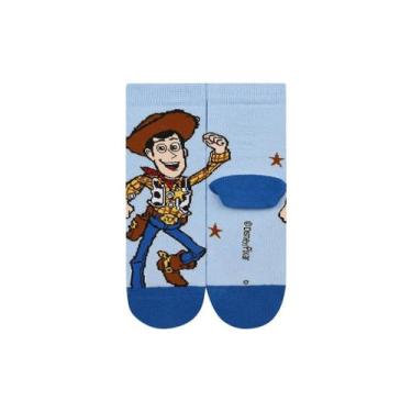 Imagem de Meia Infantil Menino Lupo 02350 Disney Toy Story, Azul, 24-29