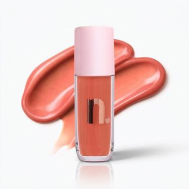 Imagem de Gloss Preenchedor Nina Lip Maximizer Nude Hidratação Intensa e Brilho 
