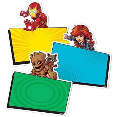 Imagem de Eureka De volta às aulas Marvel Super Hero Adventure Decoração de sala de aula para professores, 36 peças, 14 cm L x 14 cm A