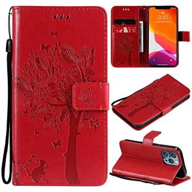 Imagem de MojieRy Estojo Fólio de Capa de Telefone for SAMSUNG GALAXY J3 2016, Couro PU Premium Capa Slim Fit for GALAXY J3 2016, 2 slots de cartão, fortemente apropriado, vermelho