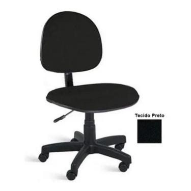 Imagem de Cadeira Executiva Urban Sem Braços Tecido Preto
