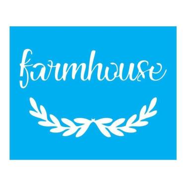 Imagem de Stencil Tamako Farmhouse - 20X25Cm - Ref B331