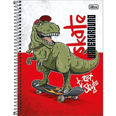 Imagem de Kit de Cadernos, Tilibra, Universitário, 1 Matéria, Capa Dura, Raptor, 80 Folhas, Pacote com 4, Sortida