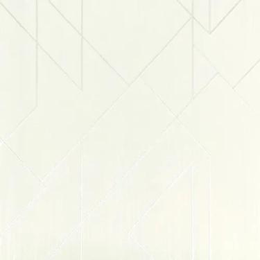Imagem de Papel De Parede Geométrico Off White Linha Prata - Vip 1012