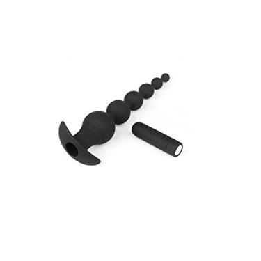 Imagem de Lovetoys Plug Anal Recarregável Escalonado 9 Modos De Vibrações Tower Preto