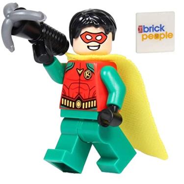 Imagem de LEGO DC Super Her is: Batman II Minifigure - Robin (com m scara vermelha e capa) 10753