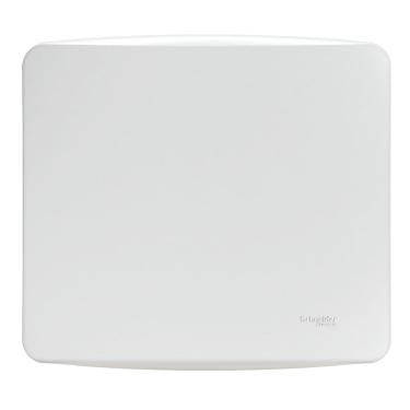 Imagem de Placa 4x4 Cega C/ Suporte Branco Miluz Cód. S3B27500 – Schneider