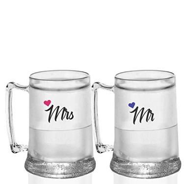 Imagem de Kit 2 Canecas Gel Personalizadas Dia dos Namorados