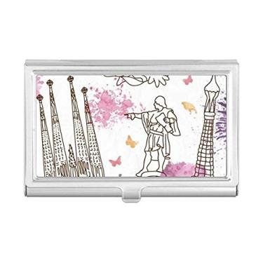 Imagem de Barcelona Cathedral Estátua de futebol Espanha, porta-cartões