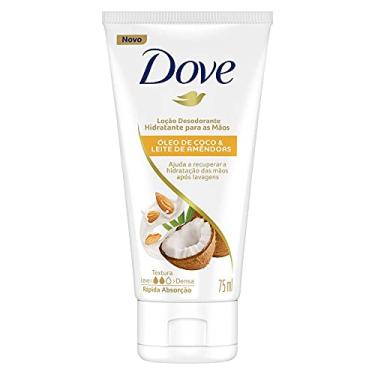 Imagem de Dove Loção Desodorante Hidratante Para As Mãos Óleo De Coco & Leite De Amêndoas Bisnaga 75Ml (A Embalagem Pode Variar)