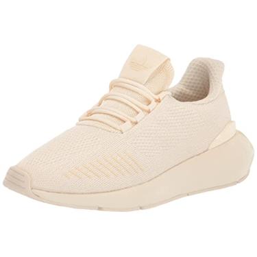 Imagem de adidas Tênis feminino Swift Run 22, Wonder WhiteWonder WhiteBlack (Desconstruído), 11