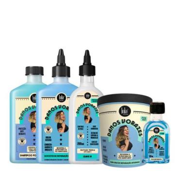 Imagem de Lola Danos Vorazes Sh 250ml + Masc 450ml+ Booster 250ml + Leave-in 200