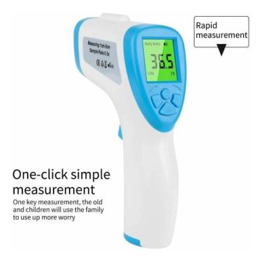 Imagem de Termômetro Digital Laser Infravermelho Medidor - MedicalLine