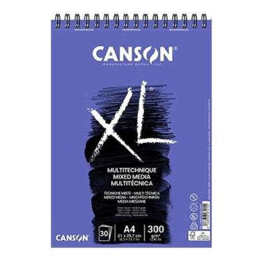 Imagem de Bloco Xl Mix Media A4 300g 30 Fls Canson