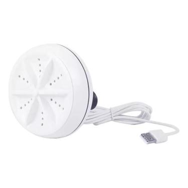 Imagem de Mini Maquina Lava Roupas Panos Balde Usb Portatil Lavadoura - Moon'S
