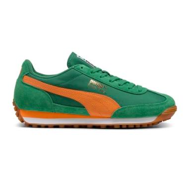 Imagem de PUMA Tênis masculino Easy Rider Vintage, Verde arquivo/laranja Rickie, 38