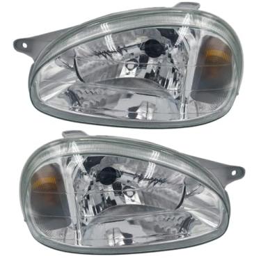 Imagem de Par Farol Corsa Wind Sedan Classic 94 Á 03 Pisca Ambar Liso