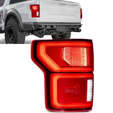 Imagem de SPBREW Conjunto de luzes traseiras LED para Ford 18-20 F150 com modelos de luz traseira de ponto cego à esquerda 2018 2019 2020