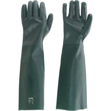 Imagem de Luva Pvc Palma áspera Com Forro 65cm Pav0065 Com 05 Pares -