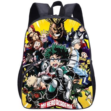 Imagem de Mochila My Hero Academia Midoriya Izuku School 30x13x40cm