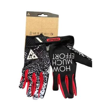 Imagem de Luvas De Ciclismo Com Tela Sensível Ao Toque, Dedos Longos, Confortáve