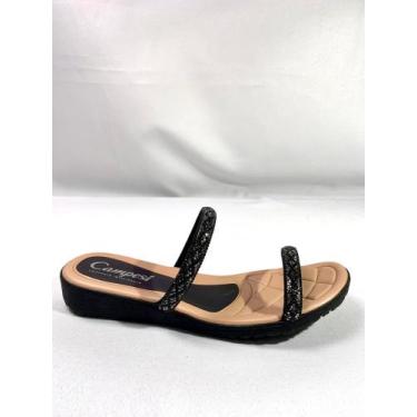 Imagem de Tamanco  Campesi Efeite Pewter Super Confortável Feminina L9519  (6540