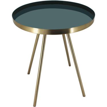 Imagem de HOME&CO GRAMBELLO MESA LATERAL 48x40x40cm METAL VERDE