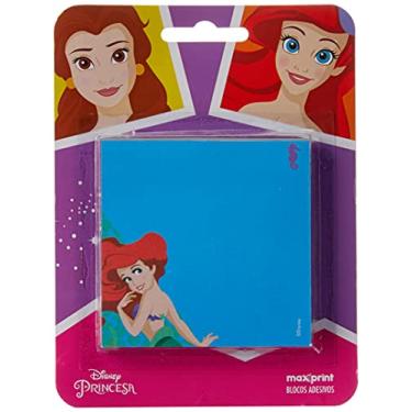 Imagem de Bloco adesivo Maxprint 74000047 kit princesas bbbb ariel e bela Multicor