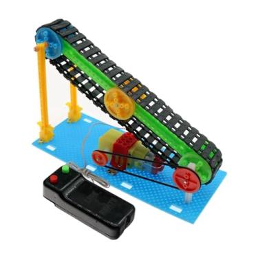 Imagem de menolana Diy transportador elétrico ciência brinquedo elevador correia transportadora brinquedos educativos experiência científica para crianças presente